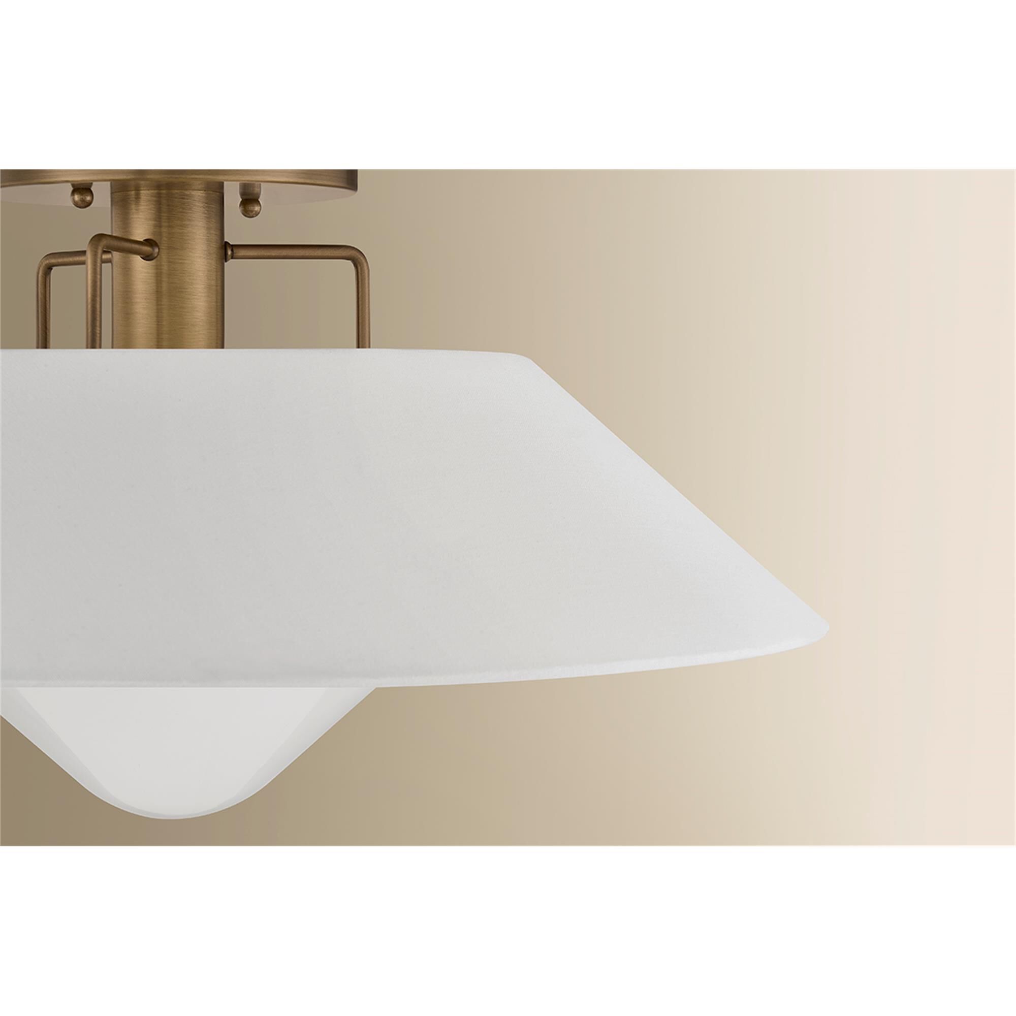 Otto 20 Inch Semi Flush Mount,